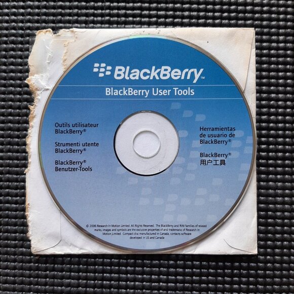 Blackberry User Tools  CD ROM Software - Picture 2 of 2